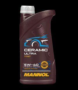 MANNOL Ceramic Ultra 5W-40 7727 1л Масло моторное синтетика Mannol API SN/CH-4 А3/В4 7727 фото