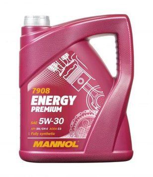 ENERGI PREMIUM SAE 5W/30/4 л API SN/CН-4 олива моторна синтетична Mannol 7908 7908 фото