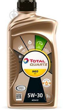 МАСЛО МОТОРНЕ TOTAL QUARTZ INEO ECS 5W-30 1л синтетичне FUEL ECONOMY 1311382636 фото