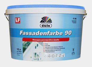 Краска ДЮФА ФАСАДНАЯ FASSADENFARBE F90 2.5л 3.5кг 1066486427 фото