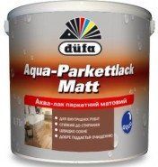 Аква-лак паркетний напівматовий Dufa Aqua-Parkettlack Matt 0.25 л 3139281799 фото