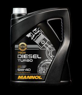 DIESEL TURBO SAE 5W-40 5 л API CI-4/SN Олива моторна синтетична МАННОЛ 7904 7904 фото