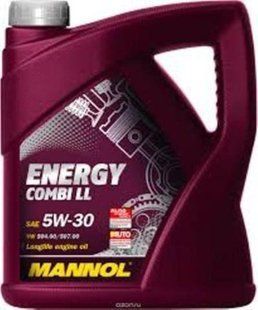 ENERGI COMBI LL SAE 5W/30/4 л VW 504.00/507.00 API SN/CF всесезонне синтетичне моторне мастило 7907 7907 фото