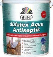 Декоративная пропитка антисептик Dufa d&uuml;fatex Aqua Antiseptik 2.5л сосна,тік,махагон,прозорий,горіх,дуб 1767233398 фото