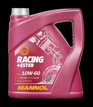 Олива моторна 10W-60 SN/SM/CF0 . 4 л синтетична Racing+Ester Mannol 7902 7902 фото