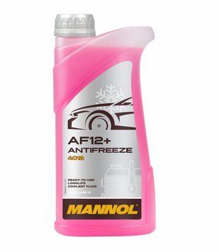 Антифриз Mannol Antifreeze AF12+ -40 | C червоний 1 л 4012 4012 фото