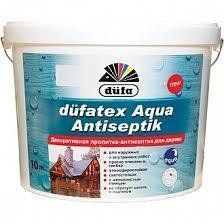 Декоративне просочення &mdash; антисептик Dufa d&uuml;fatex Aqua Antiseptik 10л біла 2580362839 фото