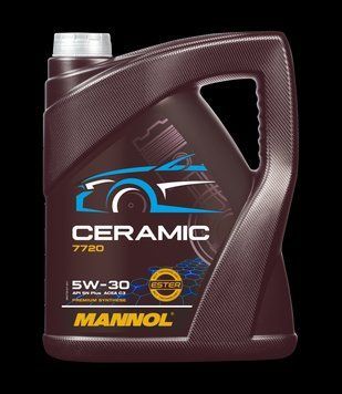 MANNOL Ceramic 5W-30 7720 5 л Олива моторна синтетика Mannol API SN ACEA C-3 7720 фото