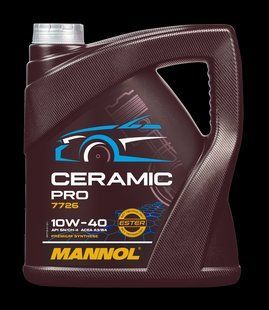 MANNOL Ceramic Pro 10W-40 5 л 7726 Олива моторна синтетика Mannol API SN/CH-4 А3/В4 7726 фото